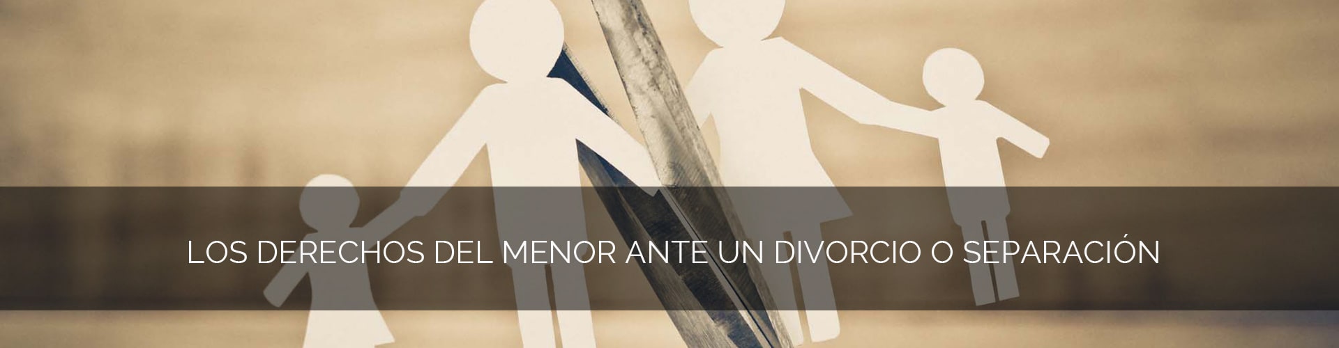 Los derechos de un Menor en un divorcio o separación 1